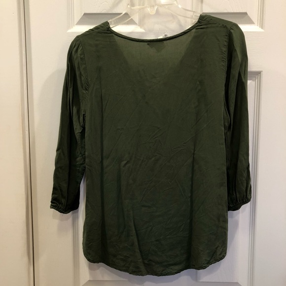 Lace Up Top - Picture 2 of 8